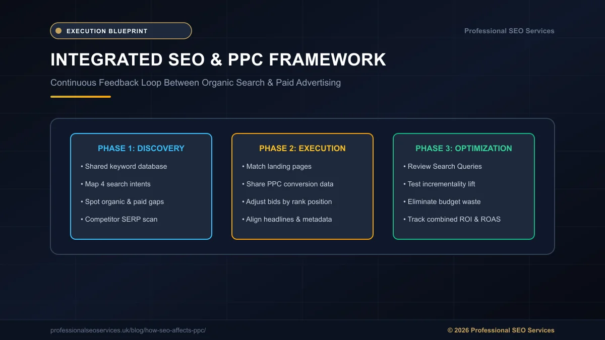 How SEO and PPC Work Together - Integrated Search Framework