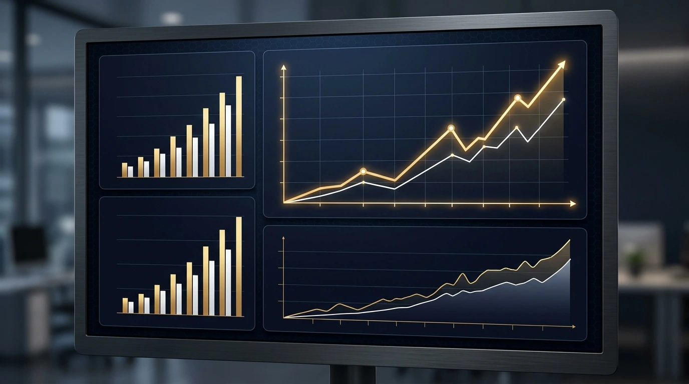 Financial Services SEO Organic Growth and Pipeline Attribution Dashboard