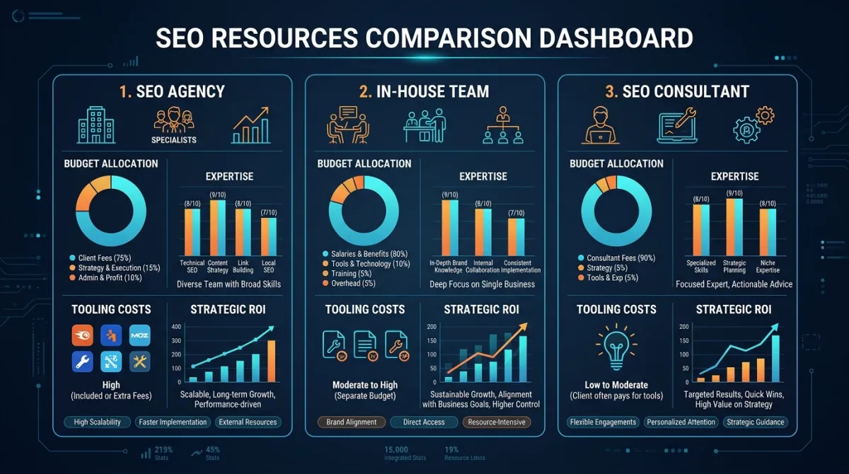 SEO investment framework for measuring agency consultants and in-house team performance