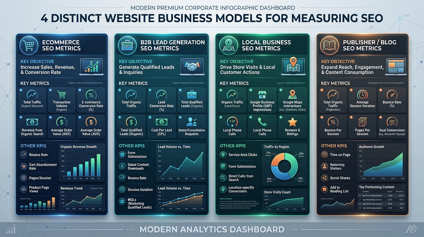 Measuring SEO Performance Across Different Website Business Models